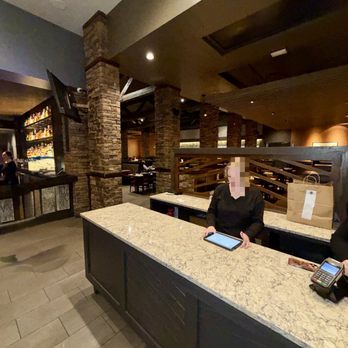 Firebirds Wood Fired Grill - Check in counter - Steakhouses Near Me - Raleigh, North Carolina