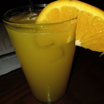Firegrill Steakhouse & Bar - Double Absolut Voda with soda and a splash of oj - Steakhouses Near Me - Montreal, Quebec