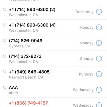 Cr & R - Copies of phone log. - Junk Removal & Hauling Near Me - Stanton, California