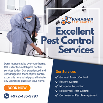 Paragon Pest Control - We offer rodent and wildlife exclusion, termite treatment, mosquito and tick control, and more. Let us help you reclaim your home today! - Pest Control Near Me - Grand Prairie, Texas Paragon Pest Control - We offer rodent and wildlife exclusion, termite treatment, mosquito and tick control, and more. Let us help you reclaim your home today! - Pest Control Near Me - Grand Prairie, Texas