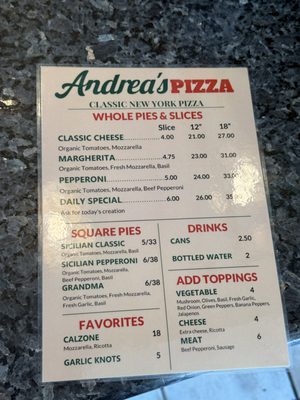 Andrea's Pizza by null