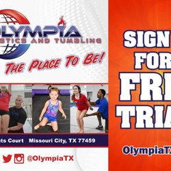 Olympia Gymnastics and Tumbling - Sign up for a FREE trial class today!
