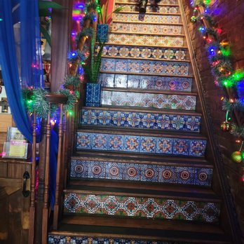 Sofia'S Taqueria - a person walking up the stairs - Tacos Near Me - Staten Island, New York