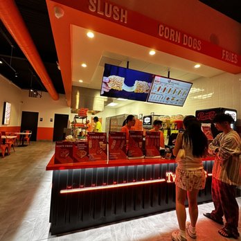 Two Hands Fresh Corn Dogs - Hot Dogs Near Me - Sugar Land, Texas Two Hands Fresh Corn Dogs - Hot Dogs Near Me - Sugar Land, Texas