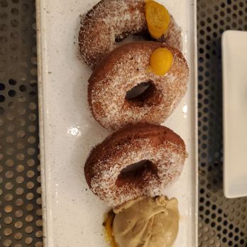 Clementine San Antonio - Cardamom donuts with the most epic coffee/espresso ice cream - drooling! - Southern Near Me - Castle Hills, Texas Clementine San Antonio - Cardamom donuts with the most epic coffee/espresso ice cream - drooling! - Southern Near Me - Castle Hills, Texas
