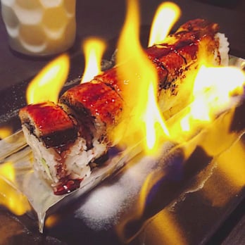 Kabuki Sushi & Grill South - blazing unagi roll - $15.95 - Japanese Near Me - Edmonton, Alberta