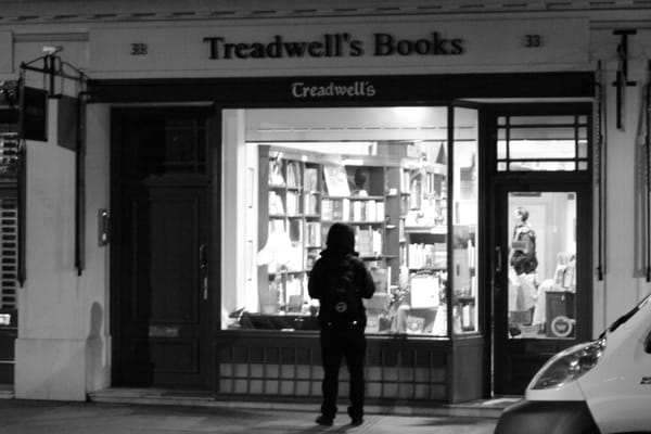 Photo of Treadwell's - London, XGL, GB. Treadwell's Books Ltd