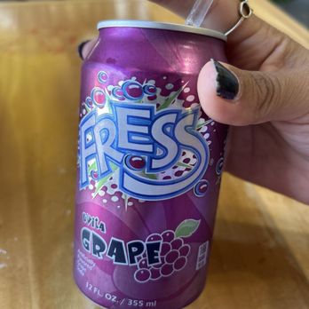 Arepa Spot - Grape Venezuela soda - Empanadas Near Me - Myrtle Beach, South Carolina
