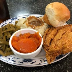 August Moon Chinese Restaurant - Fried chicken plate lunch