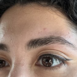 Eyebrow threading