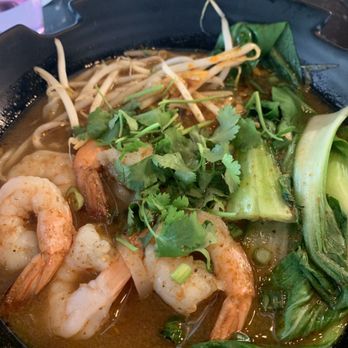 Noodle Box Kitchen - Tom Yum Soup with Shrimp - Noodles Near Me - Reno, Nevada Noodle Box Kitchen - Tom Yum Soup with Shrimp - Noodles Near Me - Reno, Nevada