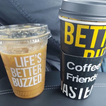 Better Buzz Coffee Miramar - Good coffee, coconut coffee was good. Took a bit to get our mobile order. It was busy but may have been less of a wait if we walked in. - Coffee & Tea Near Me - San Diego, California Better Buzz Coffee Miramar - Good coffee, coconut coffee was good. Took a bit to get our mobile order. It was busy but may have been less of a wait if we walked in. - Coffee & Tea Near Me - San Diego, California