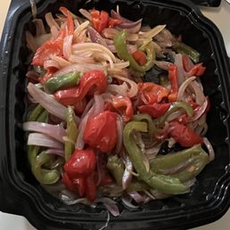 This is "light on veggies"