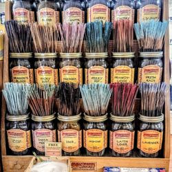 Tobacco Leaf Plus - These are the best incense sticks--long-lasting, not those tiny ones that burn out fast. One stick lasts around 30 minutes or more!