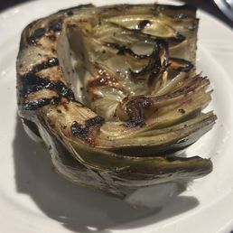 Grilled artichoke