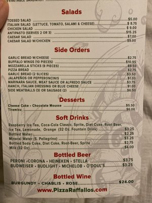 Menu photo 6 Raffallo's Pizza Los Angeles, CA Menu photo 6 Raffallo's Pizza Los Angeles, CA