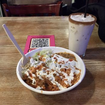 El Borracho - Seitan Chikin Tinga Bowl + Horchata - Vegan Near Me - Seattle, Washington El Borracho - Seitan Chikin Tinga Bowl + Horchata - Vegan Near Me - Seattle, Washington