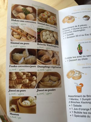 Menu photo 6 Dumplings & Co Lille, 59