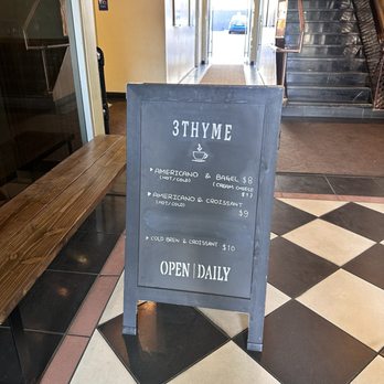 3Thyme - Sign outside - Coffee & Tea Near Me - Los Angeles, California 3Thyme - Sign outside - Coffee & Tea Near Me - Los Angeles, California