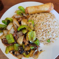 Village Cafe - Beef in oyster sauce