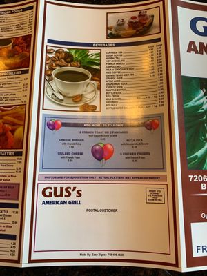 Menu photo 3 Gus' American Grill Brooklyn, NY