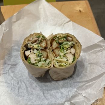 Bridgetown Roti - Chicken Caesar Roti - Caribbean Near Me - Los Angeles, California Bridgetown Roti - Chicken Caesar Roti - Caribbean Near Me - Los Angeles, California