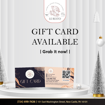 Le Resto - GIFT CARD AVAILABLE - Sushi Bars Near Me - New Castle, Pennsylvania