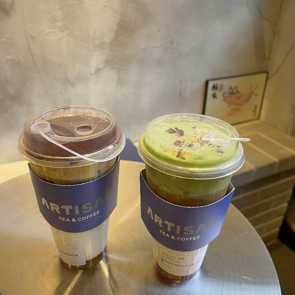 Tiramisu Cream Latte & Pistachio Rose Latte Tiramisu Cream Latte & Pistachio Rose Latte