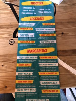 Menu photo 4 Fuzzy's Taco Shop Aurora, CO