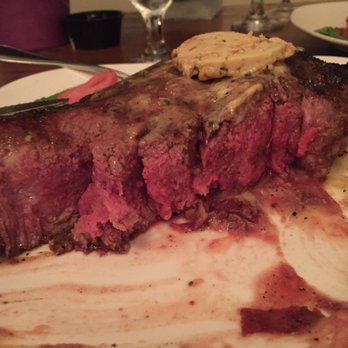 CHOP - Cooked a perfect rare/med rare - Steakhouses Near Me - Sister Bay, Wisconsin