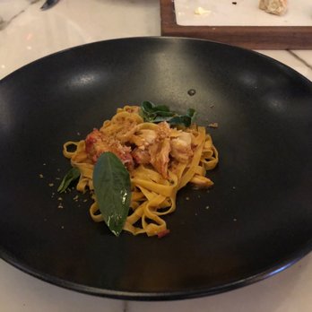 Spago - Half of the Lobster Fra Diavolo - very tasty - New American Near Me - Las Vegas, Nevada