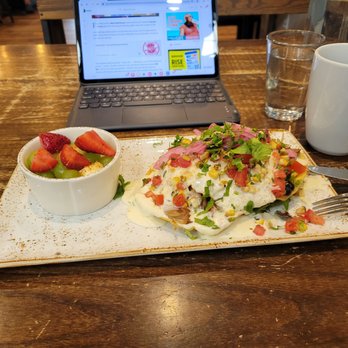 First Watch - Breakfast Carnitas Tostada - Breakfast & Brunch Near Me - Winston-Salem, North Carolina