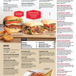 Smitty's - Lunch/Dinner Menu