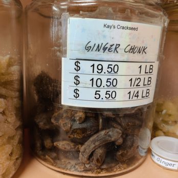 Kay’s Crackseed - Chunk Ginger! - Candy Stores Near Me - Honolulu, Hawaii Kay’s Crackseed - Chunk Ginger! - Candy Stores Near Me - Honolulu, Hawaii