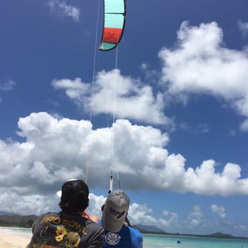 Sammy's Aloha Watersports - First, learn to fly the kite! - Kiteboarding Near Me