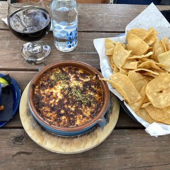 Lazarus Brewing - Fried chickpeas and queso fundido - Breweries Near Me - Austin, Texas Lazarus Brewing - Fried chickpeas and queso fundido - Breweries Near Me - Austin, Texas