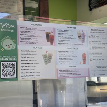 Tastea - drink menu - Bubble Tea Near Me - Newark, California Tastea - drink menu - Bubble Tea Near Me - Newark, California
