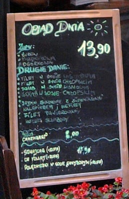 Menu photo 3 Bordo Kraków, MA