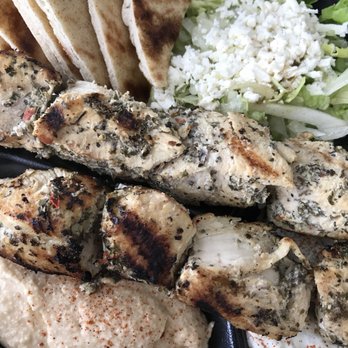 Charlie's Kabob Grill - Habibi platter - Middle Eastern Near Me - Wake Forest, North Carolina