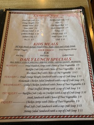 Menu photo 4 Schultz's Crab House Essex, MD