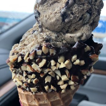 Baskin Robbins - Oreo'n Cold Brew (2 scoops in a waffle cone!!!) - Ice Cream & Frozen Yogurt Near Me - Greenbelt, Maryland Baskin Robbins - Oreo'n Cold Brew (2 scoops in a waffle cone!!!) - Ice Cream & Frozen Yogurt Near Me - Greenbelt, Maryland