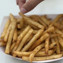 Leo’s Smash Burgers & Dogs - Old bay fries