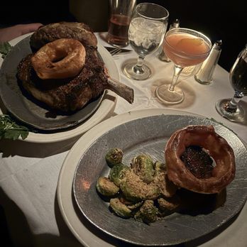 Tornado Steak House - 28 Oz. Ribeye On The Bone 8 Oz. Filet Ginger Brussels Sprouts - Steakhouses Near Me - Madison, Wisconsin Tornado Steak House - 28 Oz. Ribeye On The Bone 8 Oz. Filet Ginger Brussels Sprouts - Steakhouses Near Me - Madison, Wisconsin