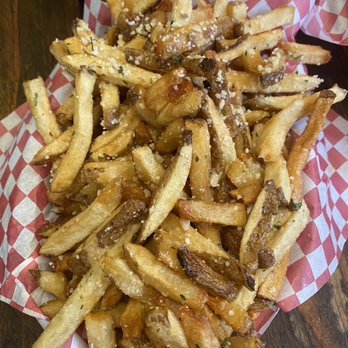 The Local Cow - Local cow fries. Parmesan, rosemary and truffle oil! - Burgers Near Me - Gresham, Oregon