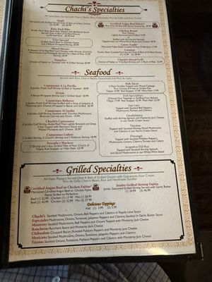 Menu photo 4 Chachi's Mexican Restaurant Kingwood, TX Menu photo 4 Chachi's Mexican Restaurant Kingwood, TX