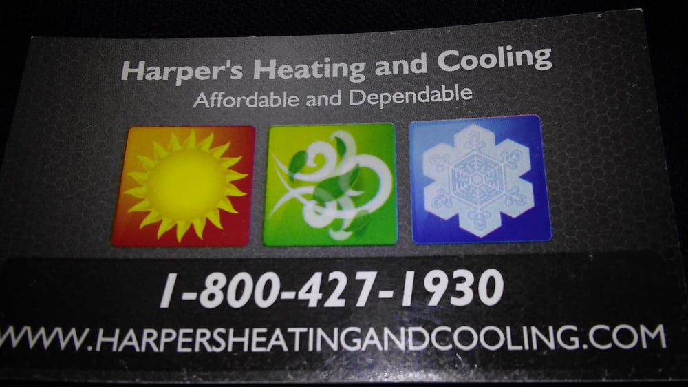 HARPER’S HEATING AND COOLING Updated September 2024 2635 Old Decaturville Rd, Parsons