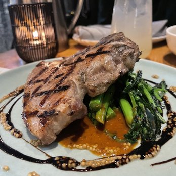 Chloe - Grilled Berkshire Pork Chop - New American Near Me - Washington, DC, District of Columbia Chloe - Grilled Berkshire Pork Chop - New American Near Me - Washington, DC, District of Columbia
