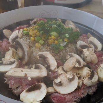 Pepper Lunch - Jumbo Classic Beef Pepper Rice with Mushrooms - Teppanyaki Near Me - Irvine, California