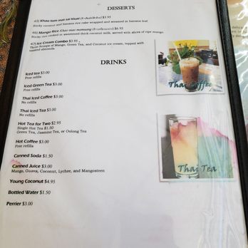 Pad Thai Cafe - Menu: 7/29/18 - Thai Near Me - Albuquerque, New Mexico