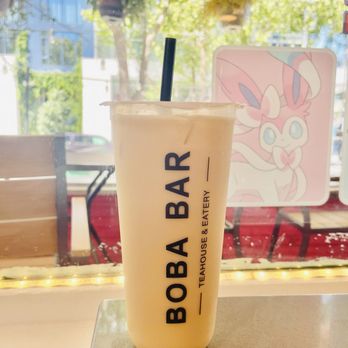 Boba Bar - Honey green jasmine flavored milk tea - Bubble Tea Near Me - San Jose, California Boba Bar - Honey green jasmine flavored milk tea - Bubble Tea Near Me - San Jose, California